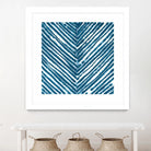 Slats III by Jenna Guthrie on GIANT ART - blue abstract abstract