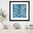 Slats III by Jenna Guthrie on GIANT ART - blue abstract abstract