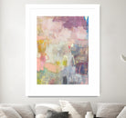 Lann I by Sue Jachimiec on GIANT ART - pink abstract abstract
