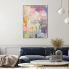 Lann I by Sue Jachimiec on GIANT ART - pink abstract abstract
