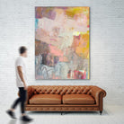 Lann II by Sue Jachimiec on GIANT ART - pink abstract abstract
