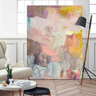 Lann II by Sue Jachimiec on GIANT ART - pink abstract abstract