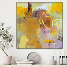 Maez I by Sue Jachimiec on GIANT ART - pink abstract abstract