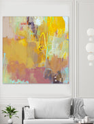 Maez II by Sue Jachimiec on GIANT ART - beige abstract abstract