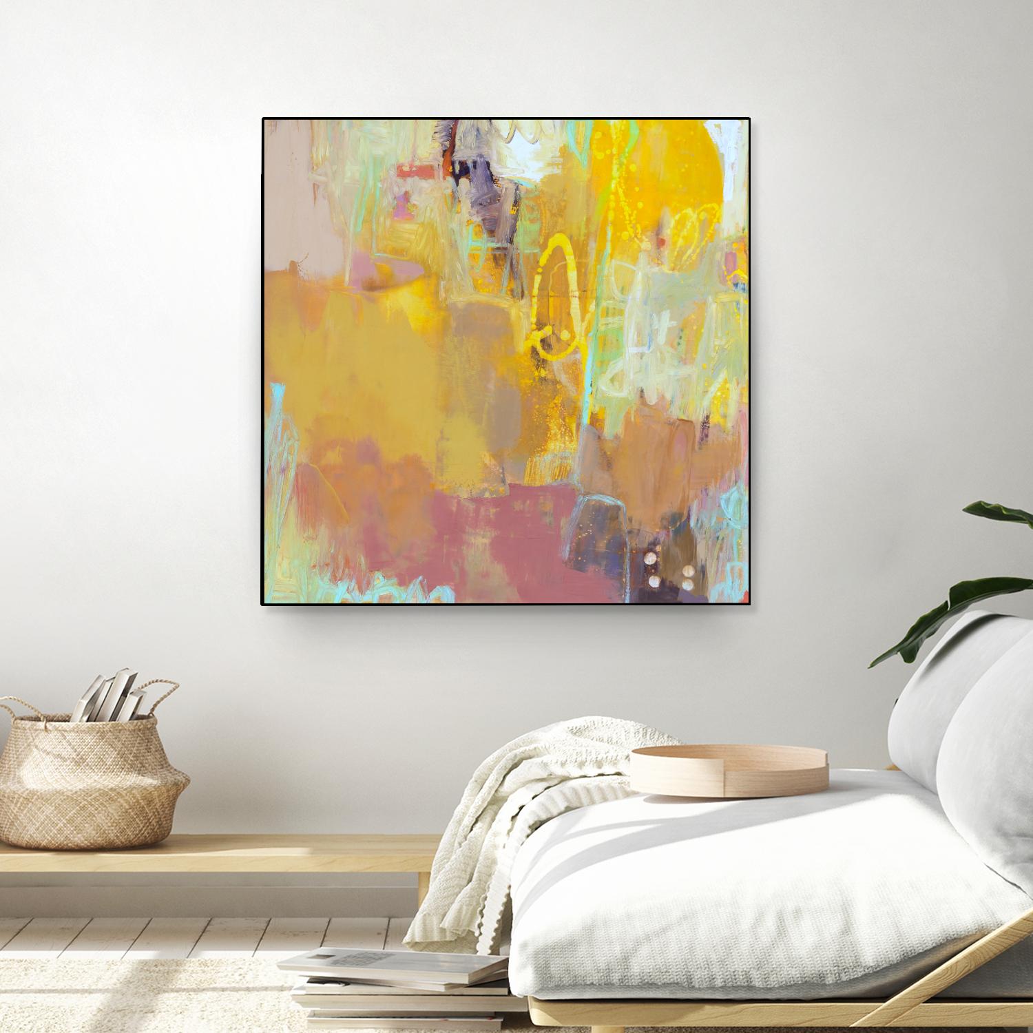 Maez II by Sue Jachimiec on GIANT ART - beige abstract abstract