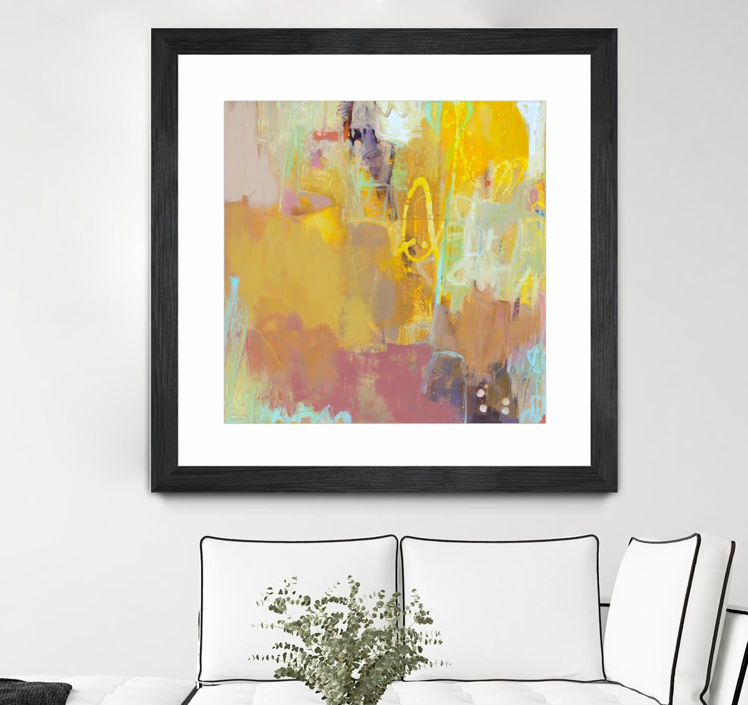 Maez II by Sue Jachimiec on GIANT ART - beige abstract abstract