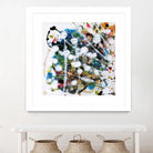 Pollock's Party II by Jodi Fuchs on GIANT ART - orange abstract abstract