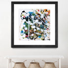 Pollock's Party II by Jodi Fuchs on GIANT ART - orange abstract abstract