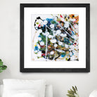 Pollock's Party II by Jodi Fuchs on GIANT ART - orange abstract abstract