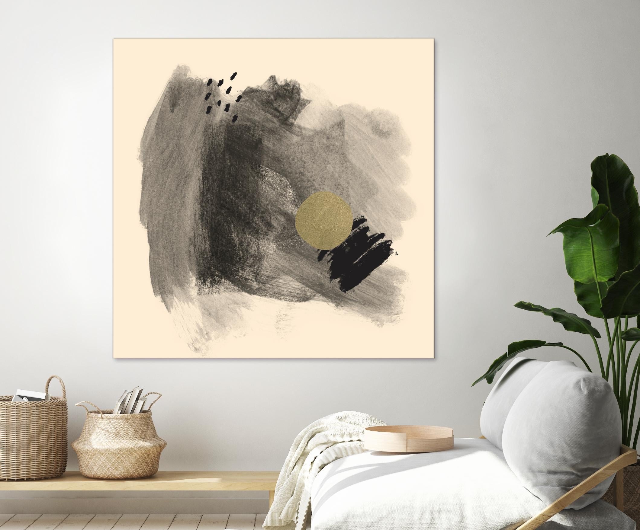 Dark & Stormy I by Jacob Green on GIANT ART - beige abstract abstract