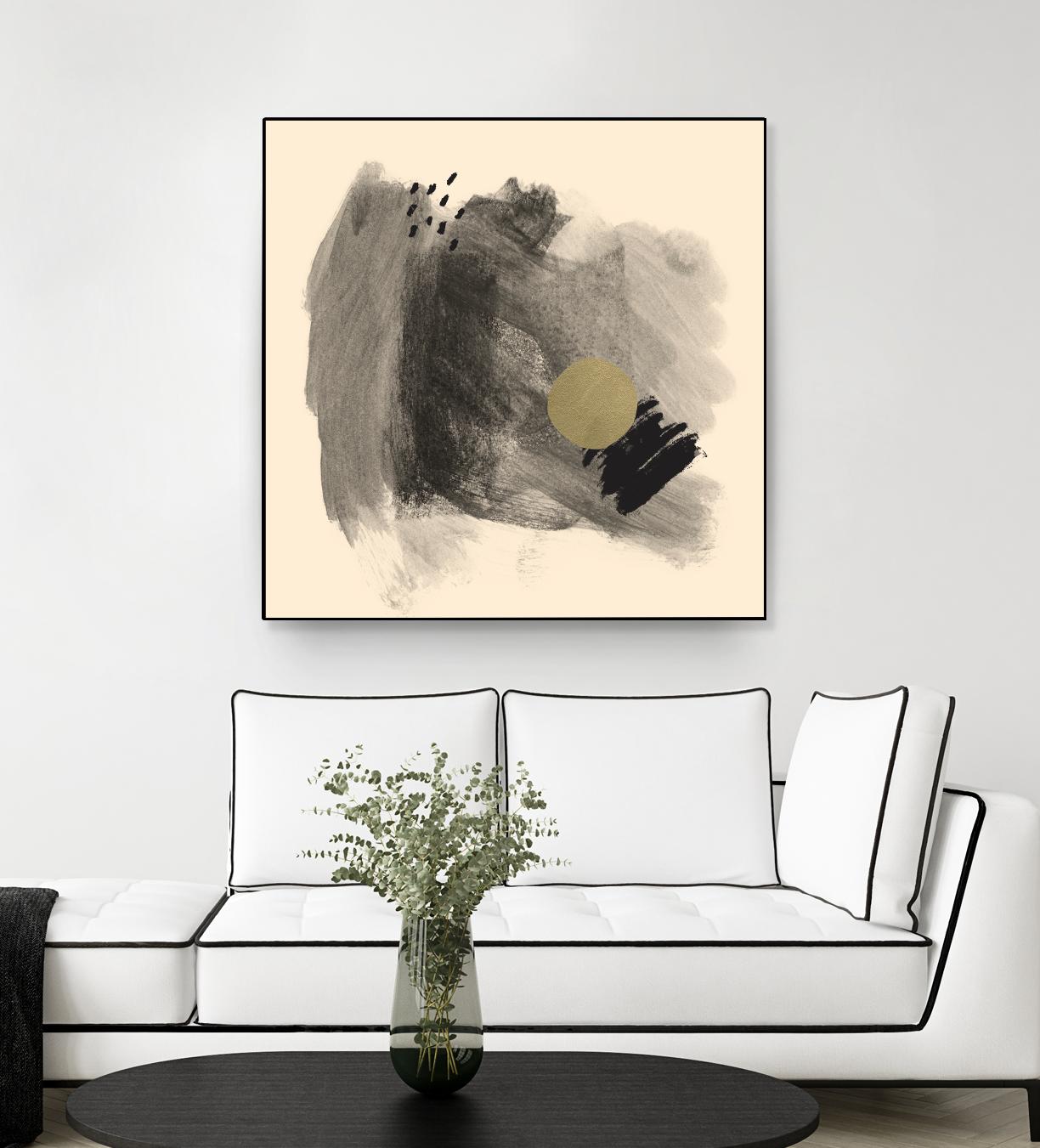 Dark & Stormy I by Jacob Green on GIANT ART - beige abstract abstract