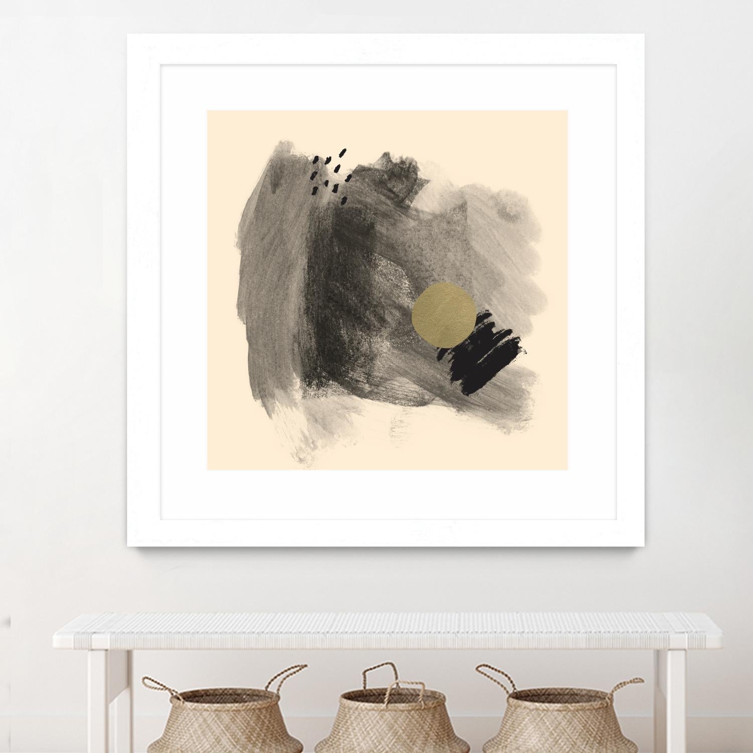 Dark & Stormy I by Jacob Green on GIANT ART - beige abstract abstract