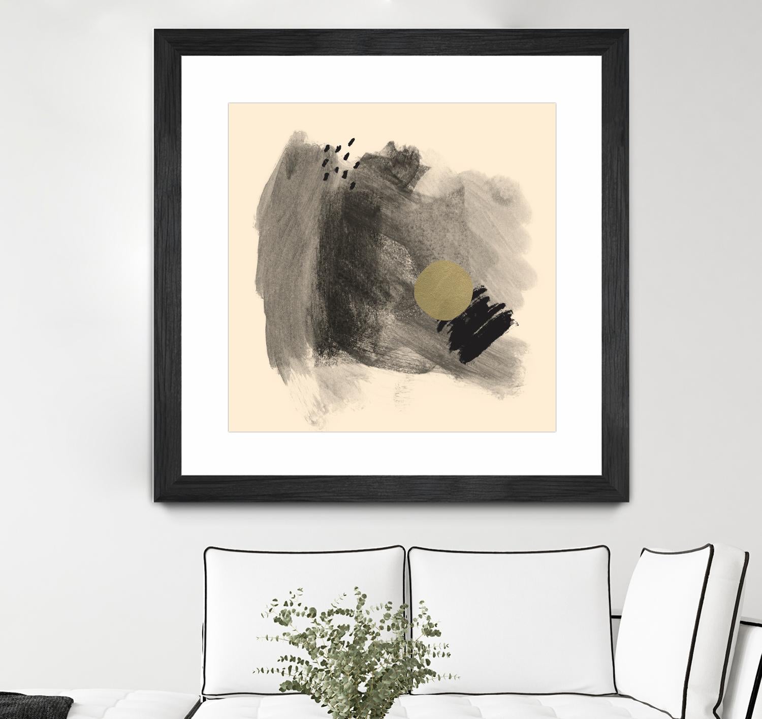 Dark & Stormy I by Jacob Green on GIANT ART - beige abstract abstract