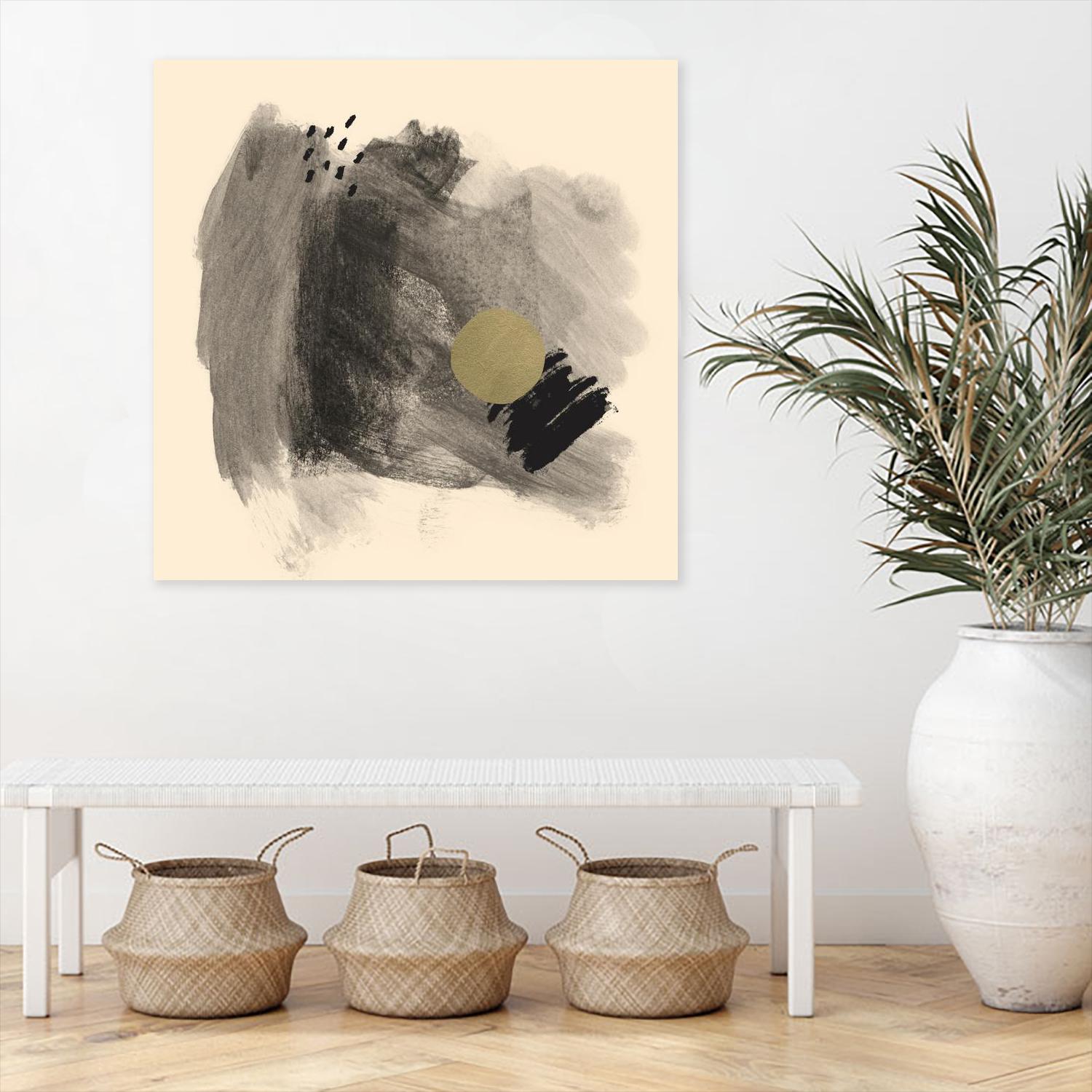 Dark & Stormy I by Jacob Green on GIANT ART - beige abstract abstract