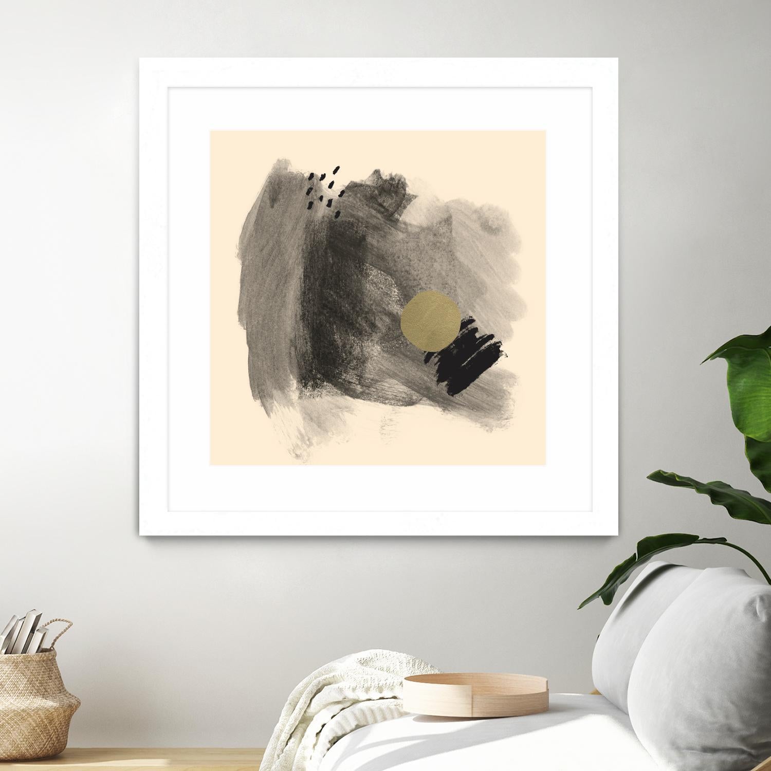 Dark & Stormy I by Jacob Green on GIANT ART - beige abstract abstract