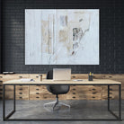 Broken to Beautiful 3 by Erin Ashley on GIANT ART - beige abstract abstract