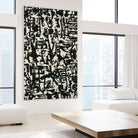 Graphic Mod Abstract I by Baxter Mill Archive on GIANT ART - beige abstract abstract