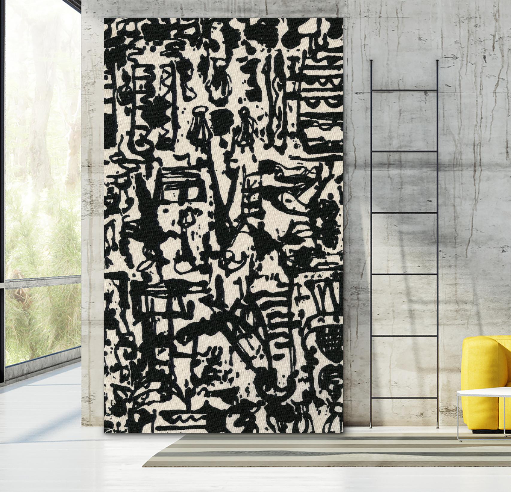 Graphic Mod Abstract I by Baxter Mill Archive on GIANT ART - beige abstract abstract