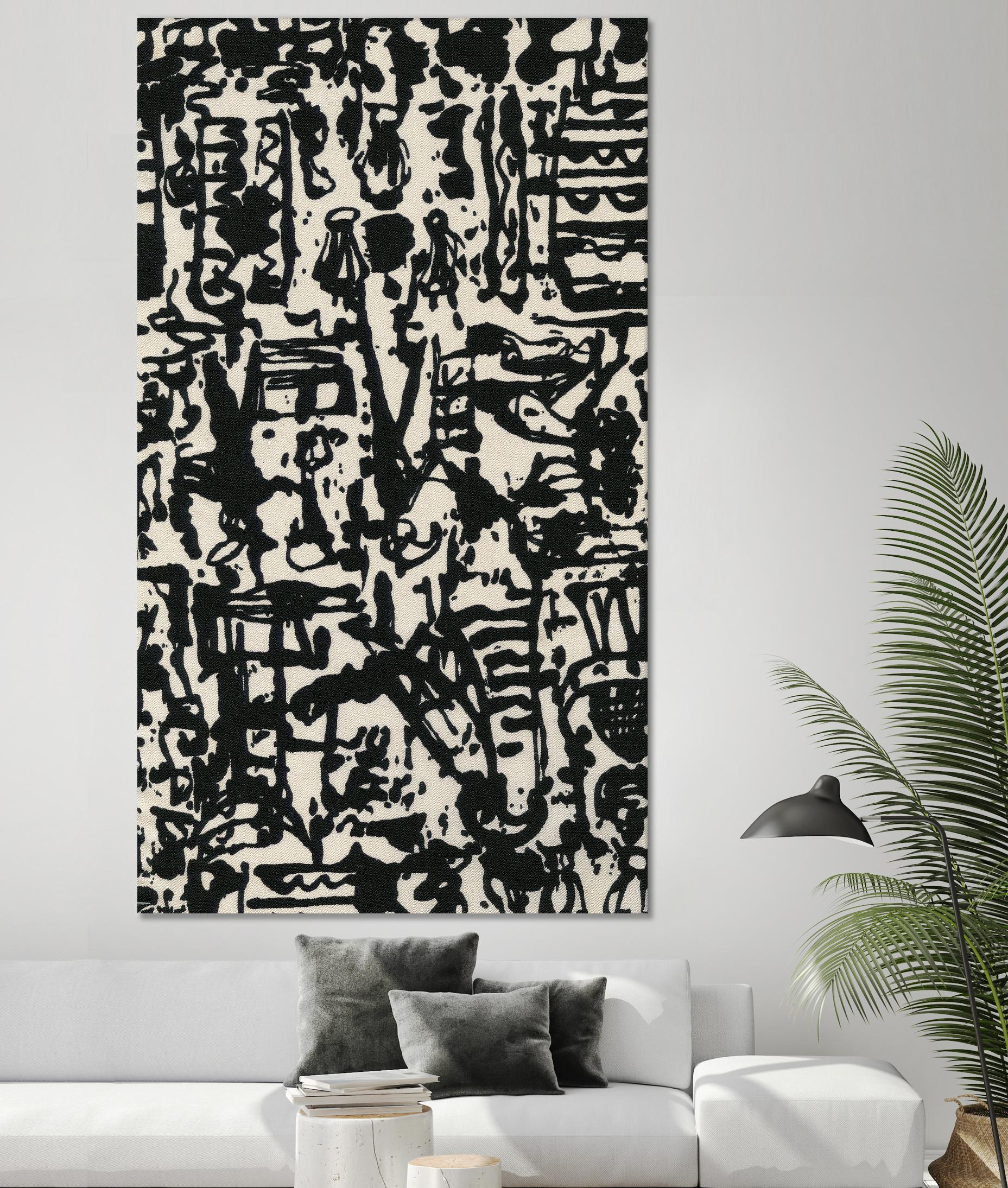 Graphic Mod Abstract I by Baxter Mill Archive on GIANT ART - beige abstract abstract