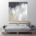 Neutral Abstract II by Jennifer Parker on GIANT ART - beige abstract abstract