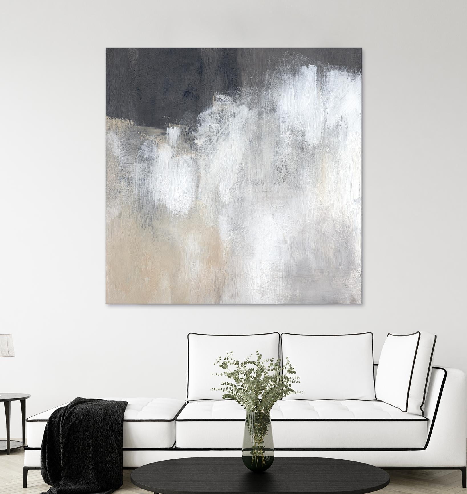 Neutral Abstract II by Jennifer Parker on GIANT ART - beige abstract abstract