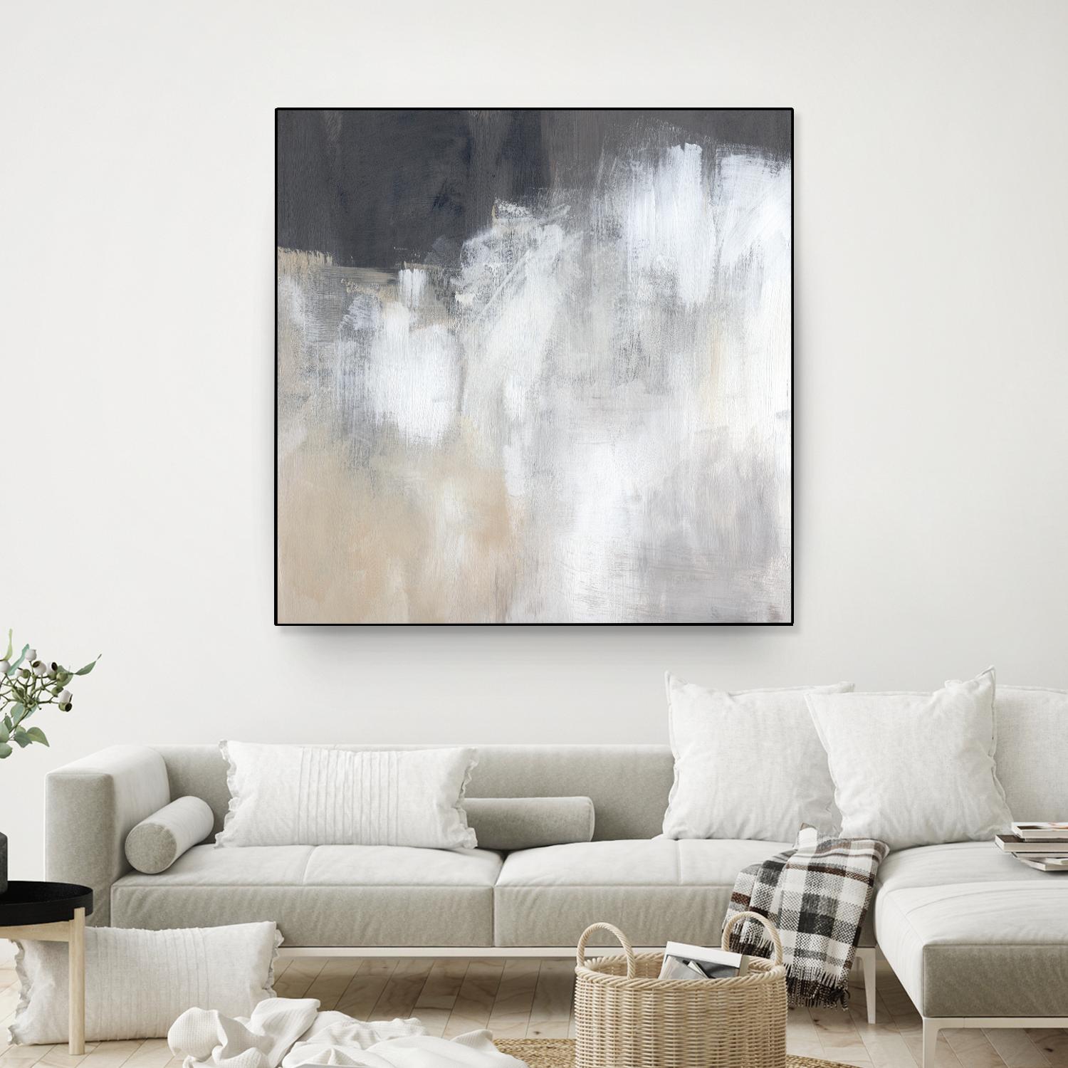 Neutral Abstract II by Jennifer Parker on GIANT ART - beige abstract abstract