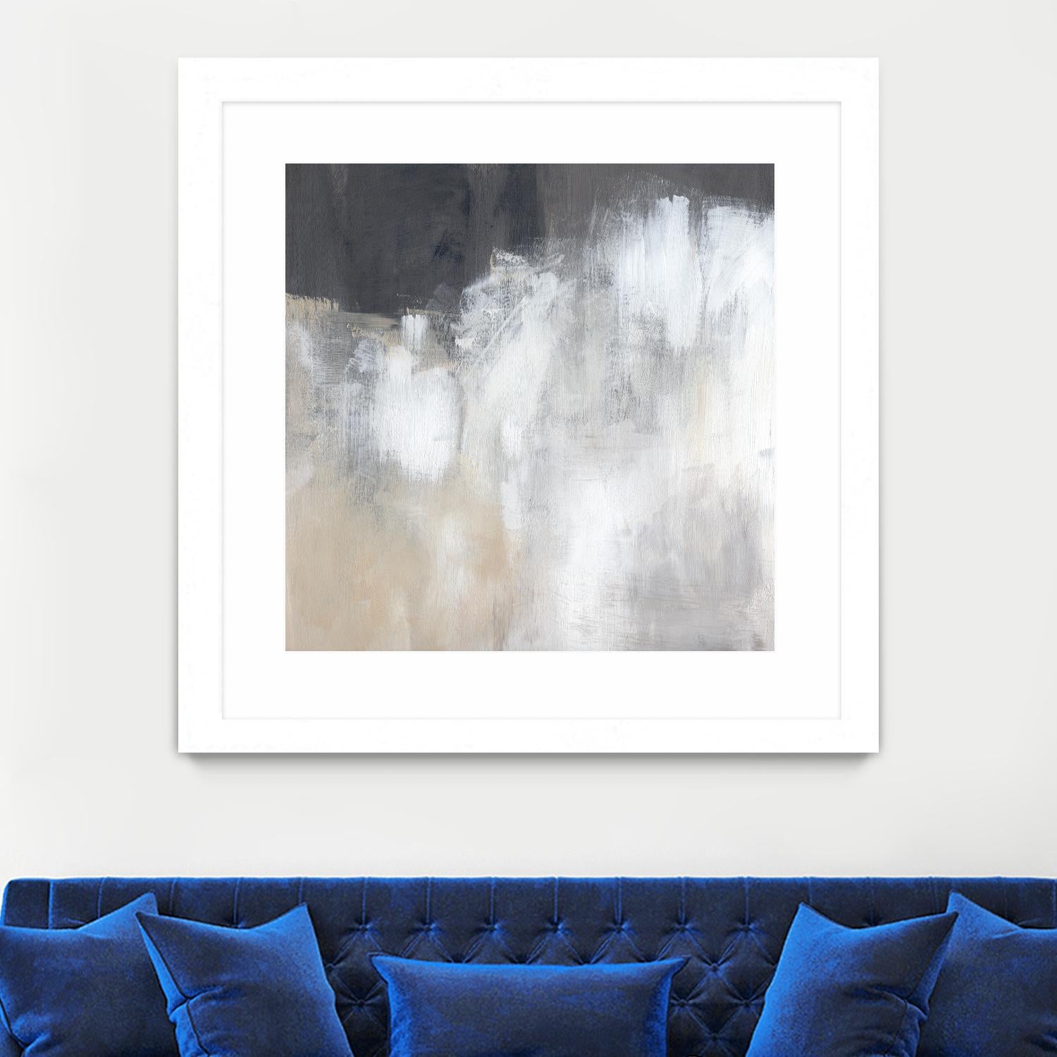 Neutral Abstract II by Jennifer Parker on GIANT ART - beige abstract abstract