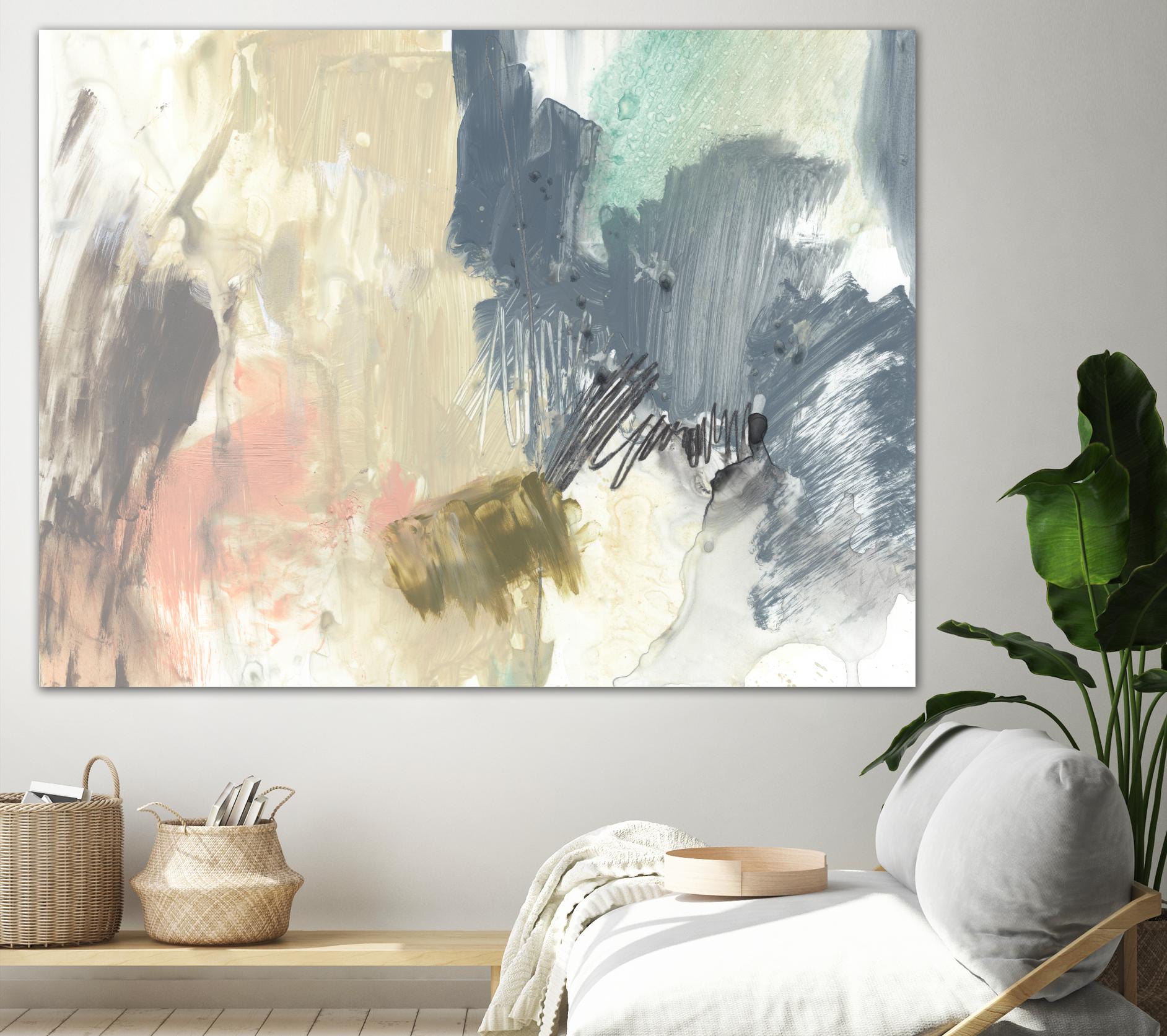 Pastel Immersion III by Jennifer Goldberger on GIANT ART - beige abstract abstract