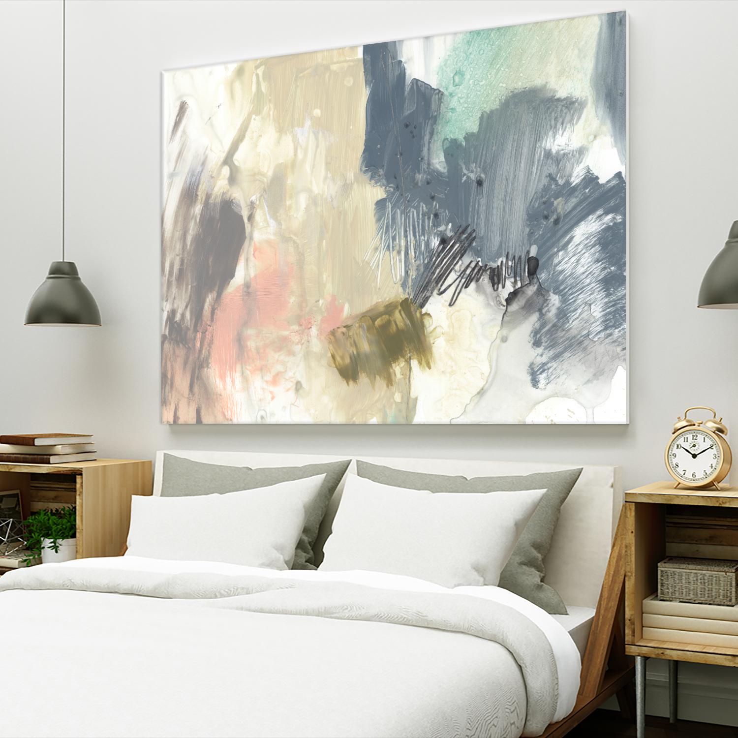 Pastel Immersion III by Jennifer Goldberger on GIANT ART - beige abstract abstract