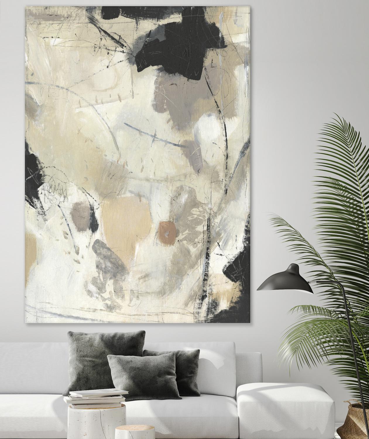 Scattered Remnants II by Tim OToole on GIANT ART - beige abstract abstract