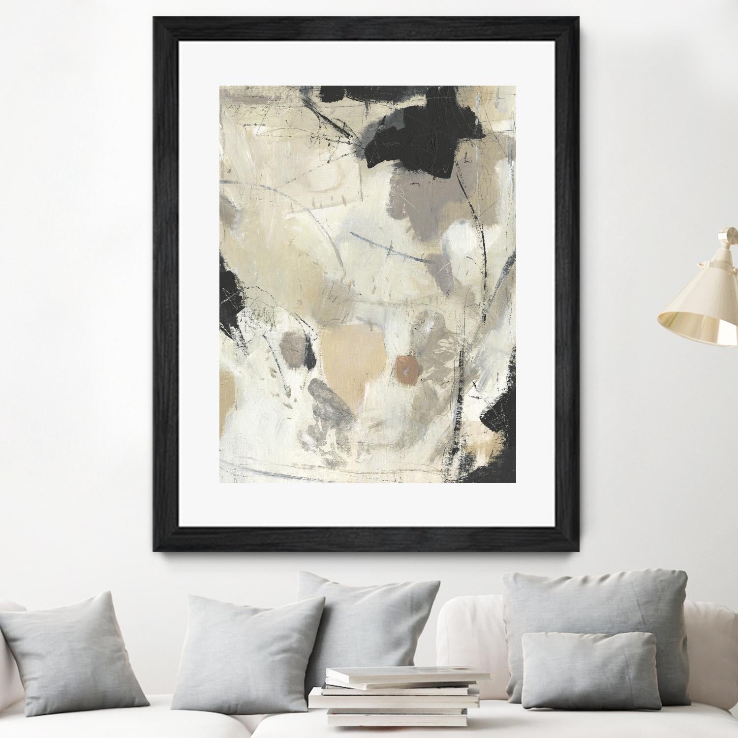 Scattered Remnants II by Tim OToole on GIANT ART - beige abstract abstract