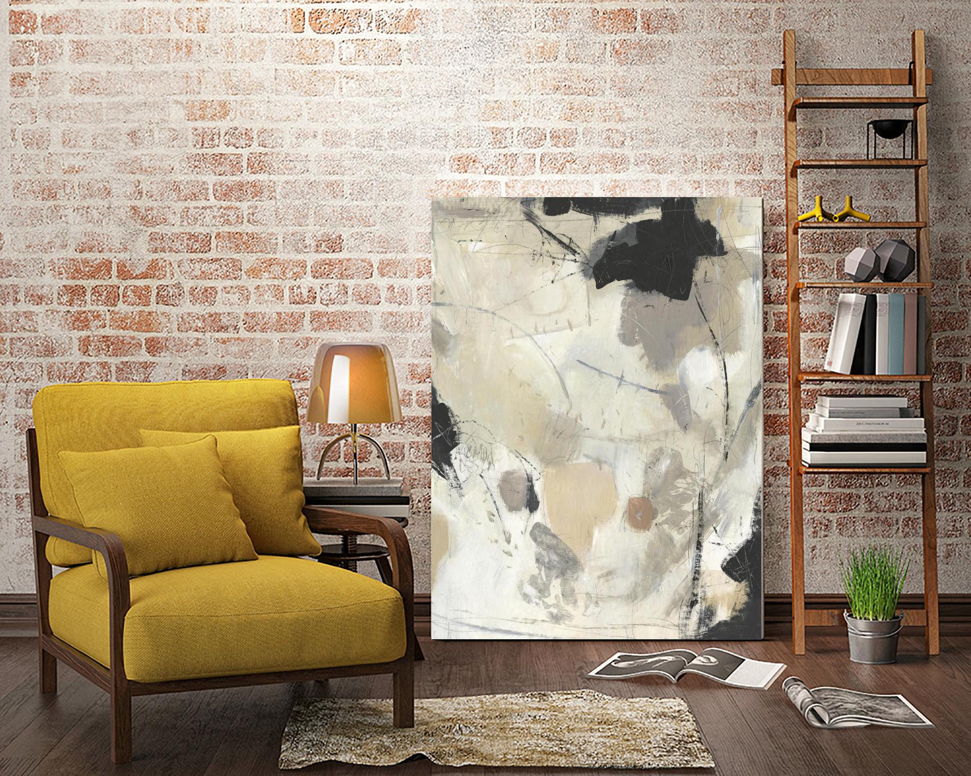 Scattered Remnants II by Tim OToole on GIANT ART - beige abstract abstract