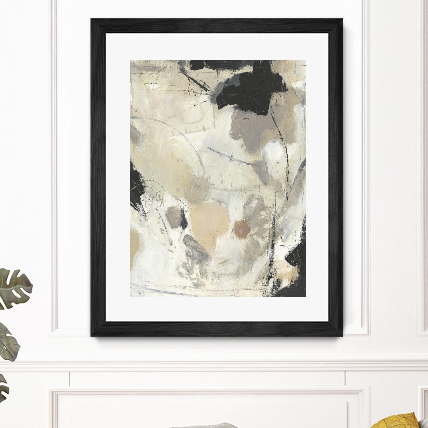 Scattered Remnants II by Tim OToole on GIANT ART - beige abstract abstract