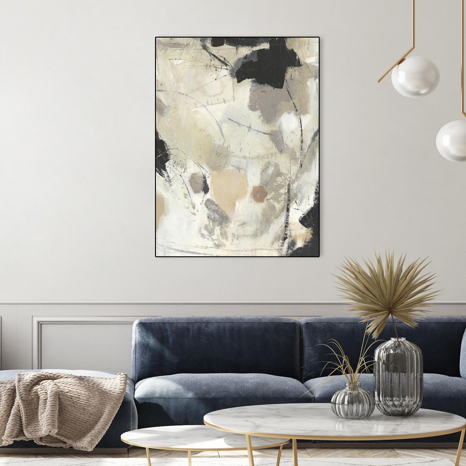 Scattered Remnants II by Tim OToole on GIANT ART - beige abstract abstract