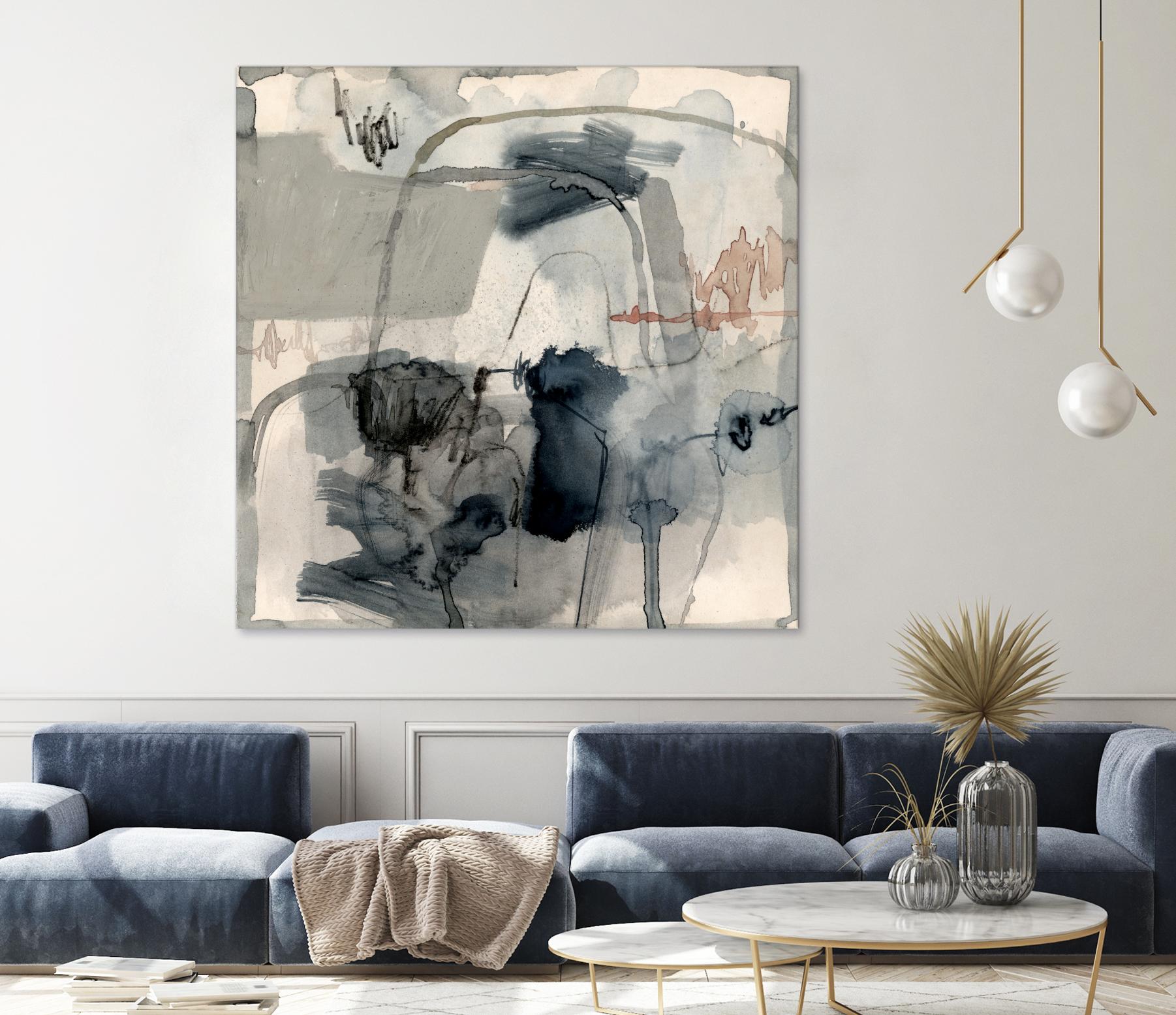 Torrential I by Victoria Barnes on GIANT ART - beige abstract abstract