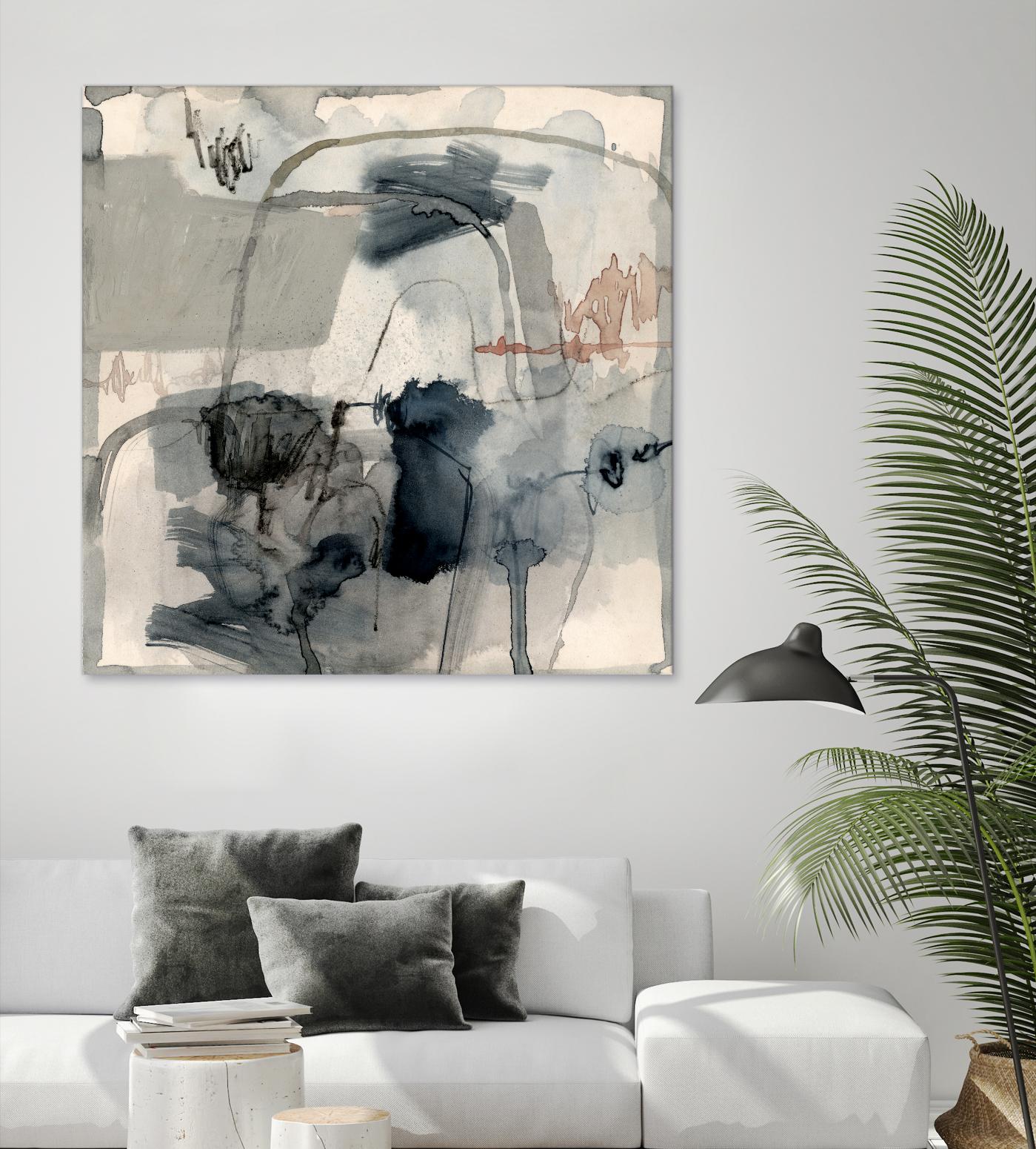 Torrential I by Victoria Barnes on GIANT ART - beige abstract abstract