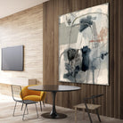 Torrential I by Victoria Barnes on GIANT ART - beige abstract abstract