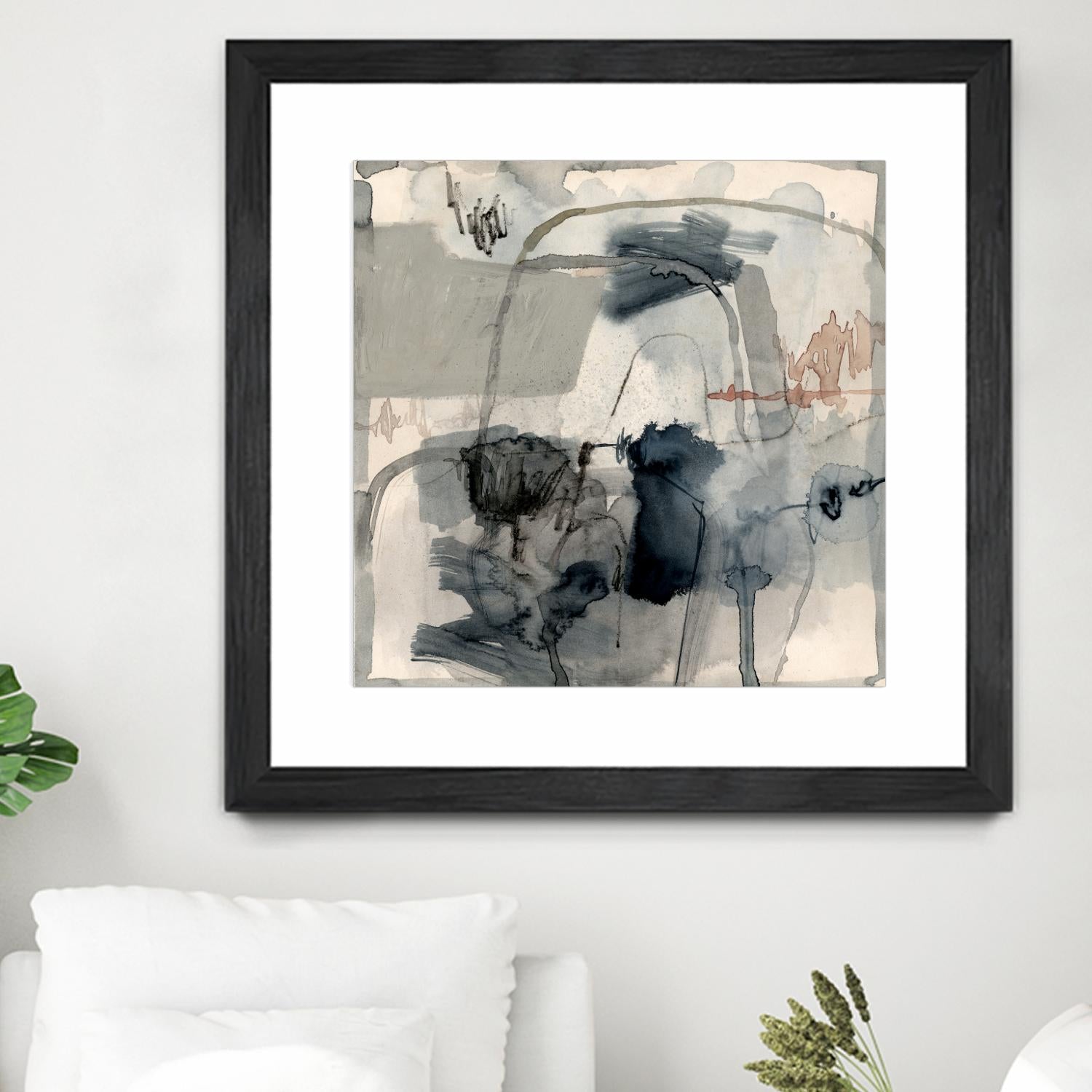 Torrential I by Victoria Barnes on GIANT ART - beige abstract abstract