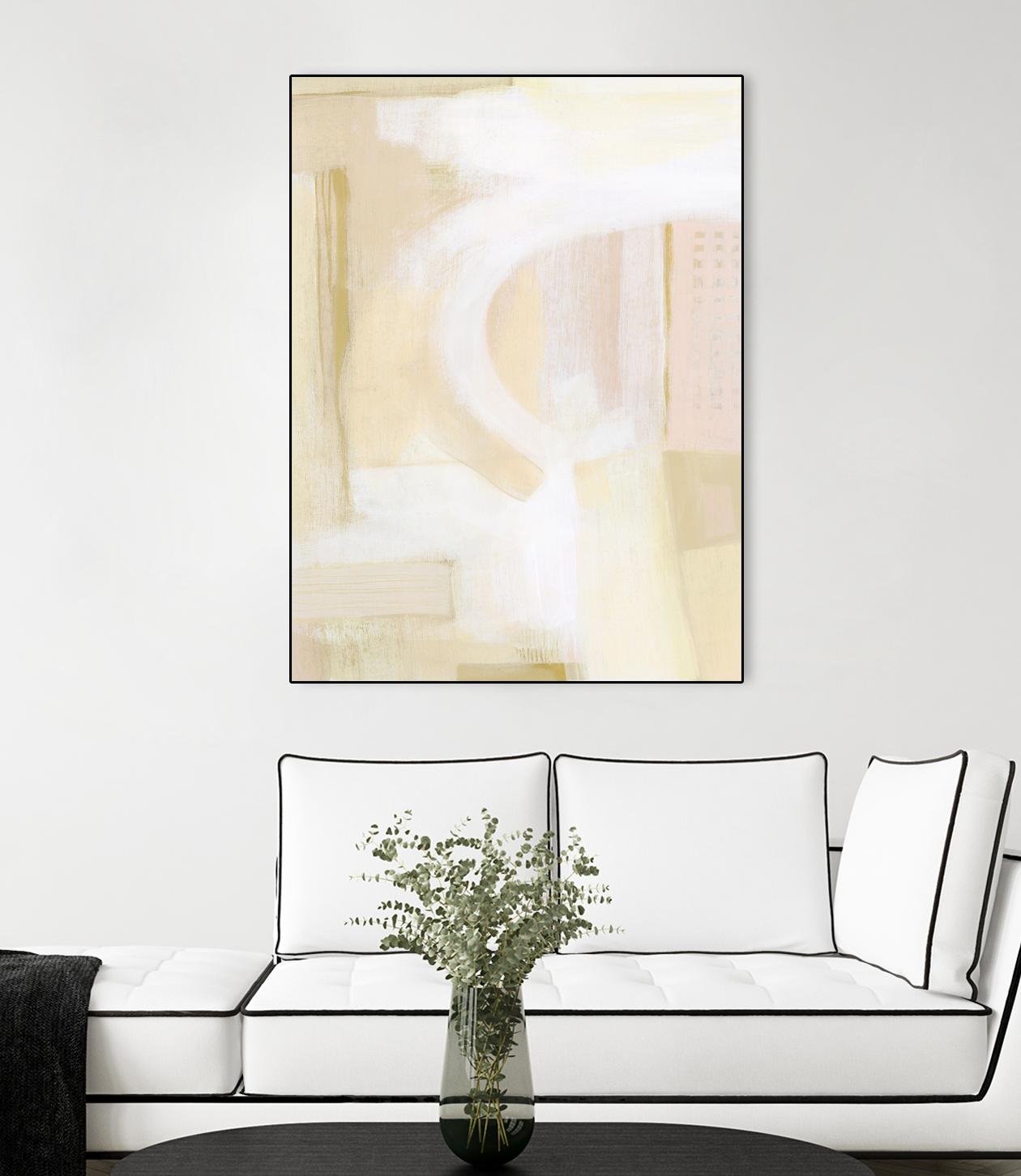 Urban Peach II by Grace Popp on GIANT ART - pink abstract abstract