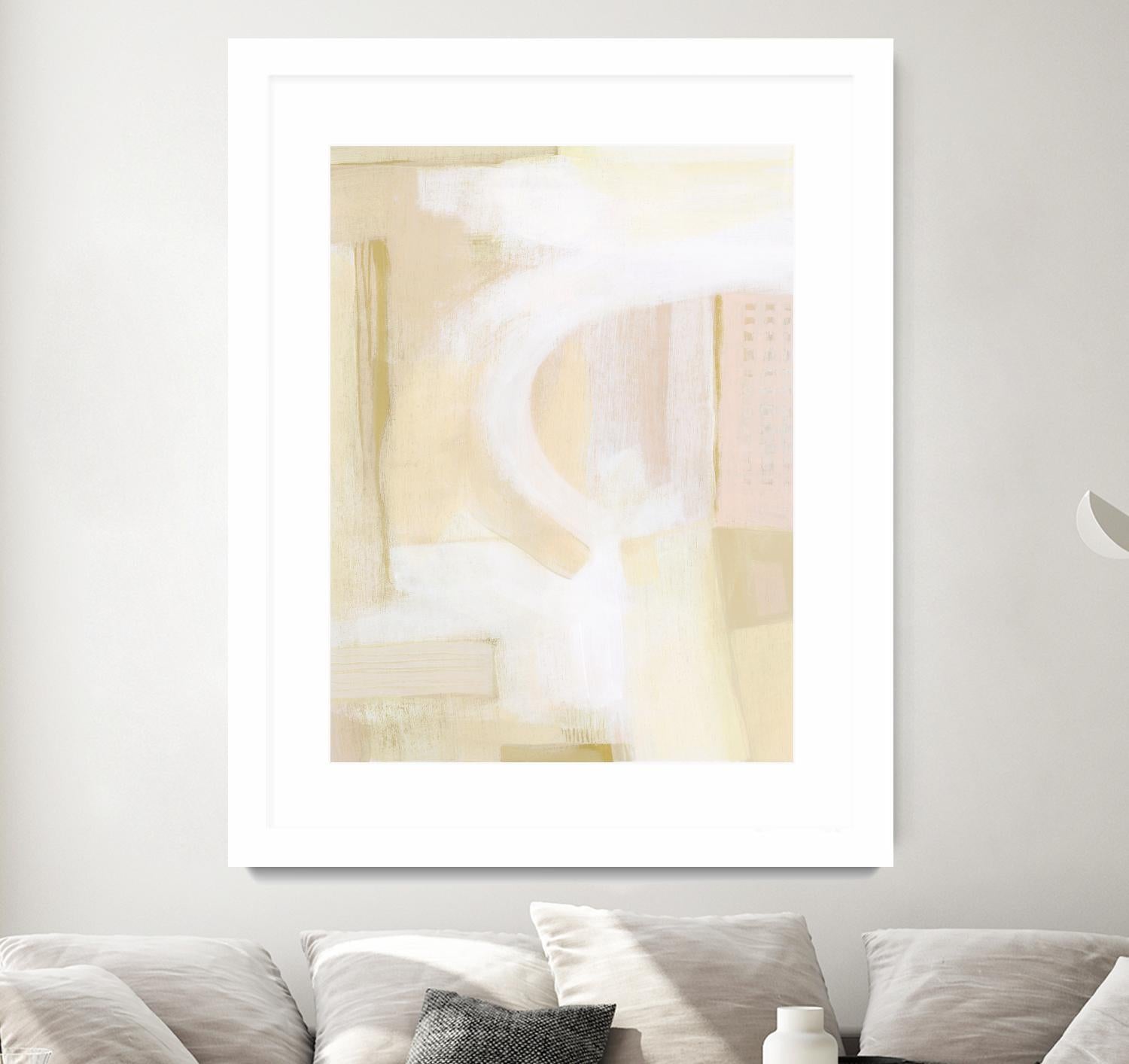 Urban Peach II by Grace Popp on GIANT ART - pink abstract abstract