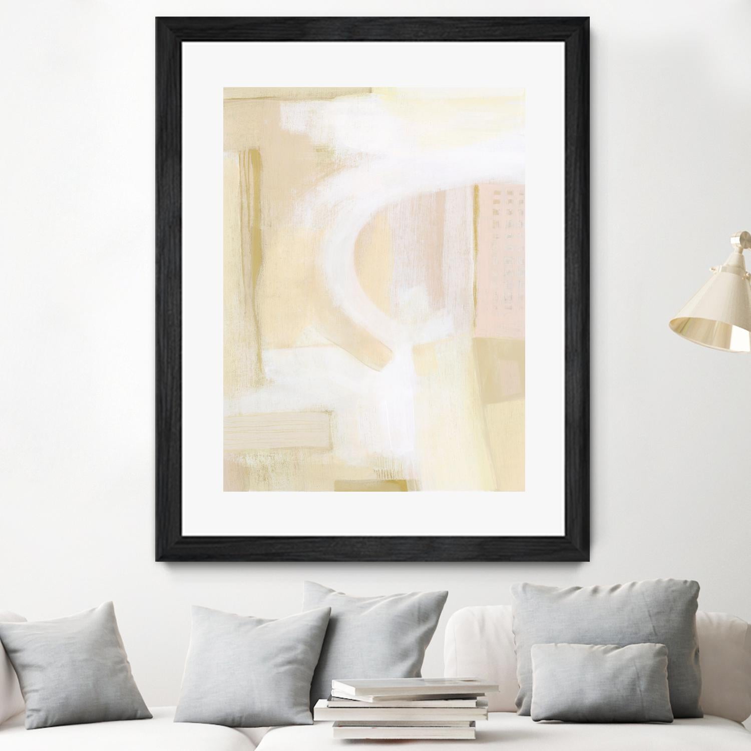 Urban Peach II by Grace Popp on GIANT ART - pink abstract abstract