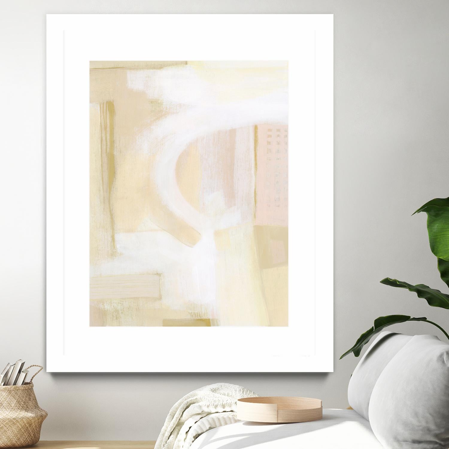 Urban Peach II by Grace Popp on GIANT ART - pink abstract abstract