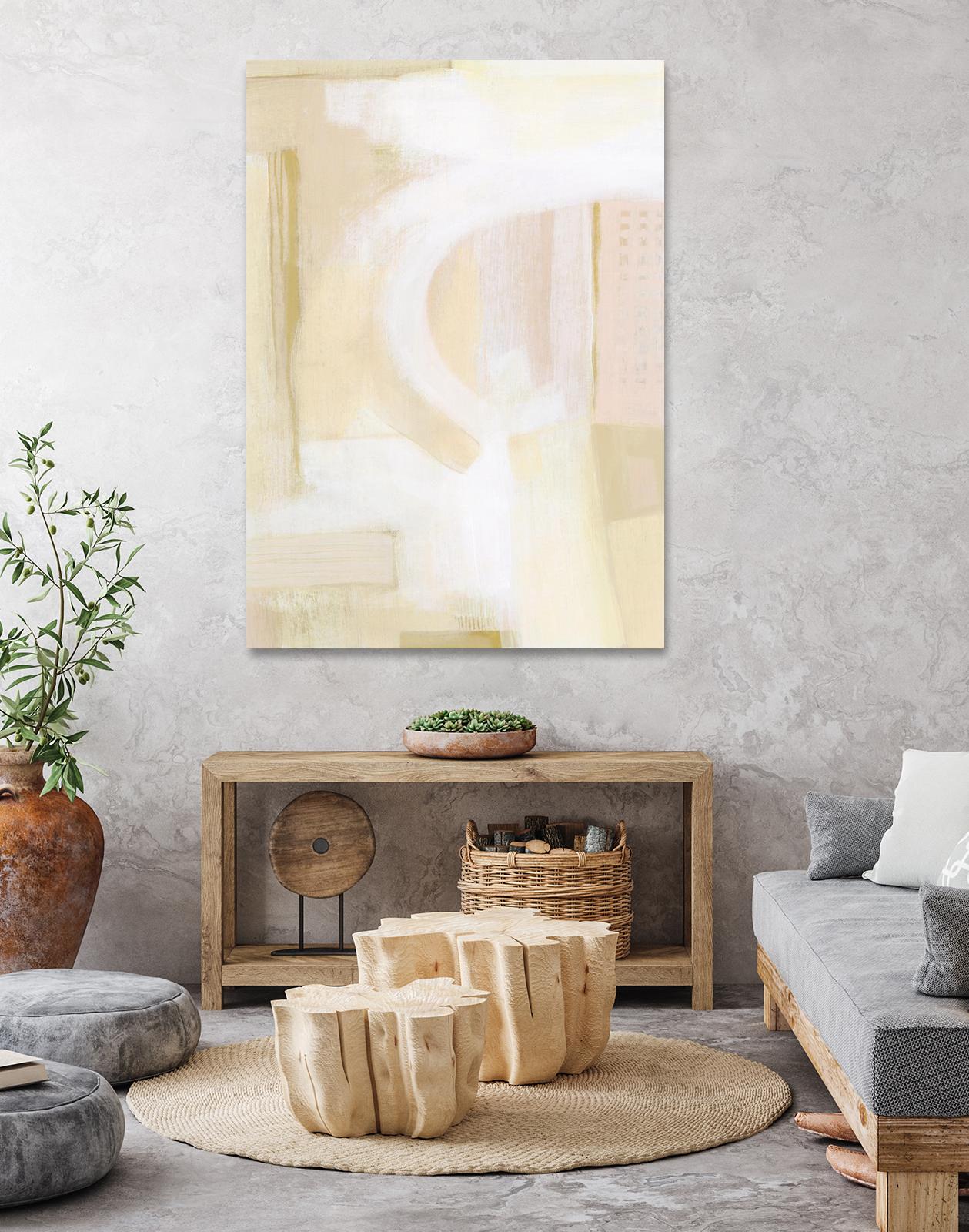 Urban Peach II by Grace Popp on GIANT ART - pink abstract abstract