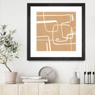 Wayfinder I by Victoria Barnes on GIANT ART - beige abstract abstract
