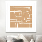 Wayfinder I by Victoria Barnes on GIANT ART - beige abstract abstract