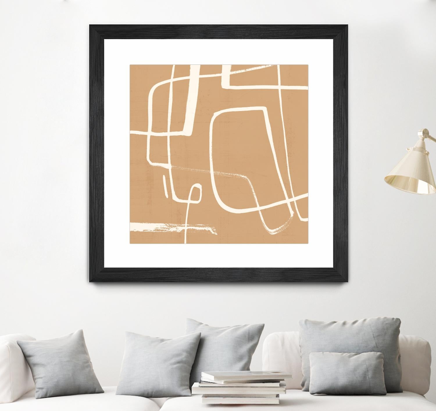 Wayfinder II by Victoria Barnes on GIANT ART - beige abstract abstract
