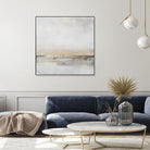 Horizontal Flow I by Tim OToole on GIANT ART - gold abstract abstract