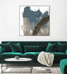 Neutral Arc I by Jennifer Goldberger on GIANT ART - white abstract abstract