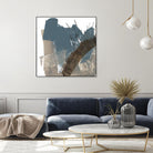 Neutral Arc I by Jennifer Goldberger on GIANT ART - white abstract abstract