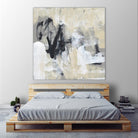 Neutral Exercise I by Jennifer Goldberger on GIANT ART - white abstract abstract